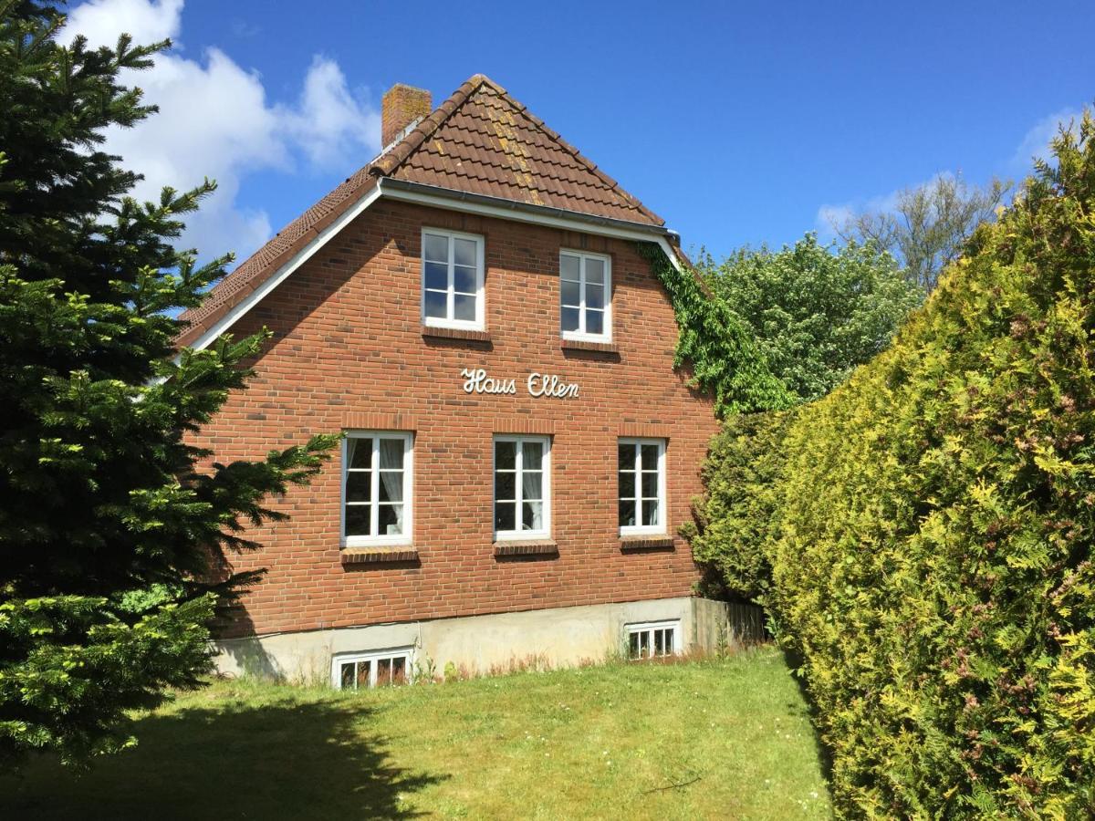 Ferienhaus Ellen, Eg Whg Utersum Bagian luar foto